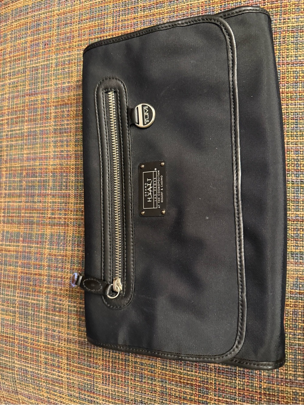 Tumi Black Hanging Toiletry Bag